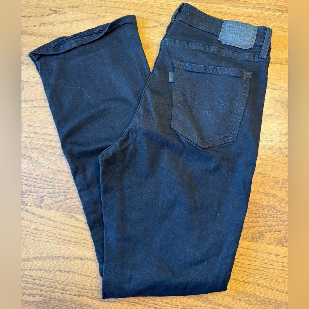Levi's 725 High Rise Bootcut Women's Black Jeans
